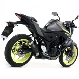 Arrow Yamaha MT-03 2016-2017 Terminale Di Scarico Per Moto Pro-Race Acciaio Inox Nero 2