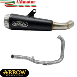 Scarico Completo Yamaha MT-03 2016-2017 Arrow Per Moto Terminale Pro-Race Acciaio Inox Nero