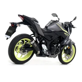 Arrow Yamaha MT-03 2018-2019 Terminale Di Scarico Per Moto Pro-Race Acciaio Inox Nero 2