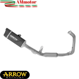 Scarico Completo Yamaha MT-07 2025-2026 Arrow Per Moto Terminale Indy Race EVO Alluminio Nero