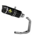 Scarico Completo Yamaha MT-07 2021-2024 Arrow Per Moto Terminale Thunder Alluminio Nero Racing