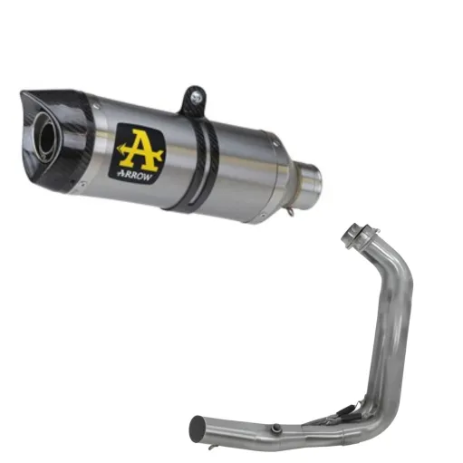 Scarico Completo Yamaha MT-07 2021-2024 Arrow Per Moto Terminale Thunder Titanio Racing