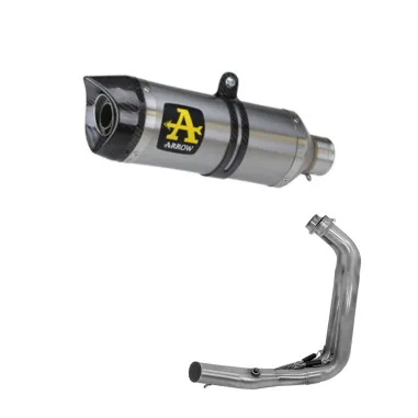 Scarico Completo Yamaha MT-07 2014-2020 Arrow Per Moto Terminale Thunder Titanio Versione Bassa Racing