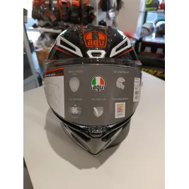 Casco Agv Pista GP RR Performante Carbon Red Integrale Moto DOT E2206 TG L 2