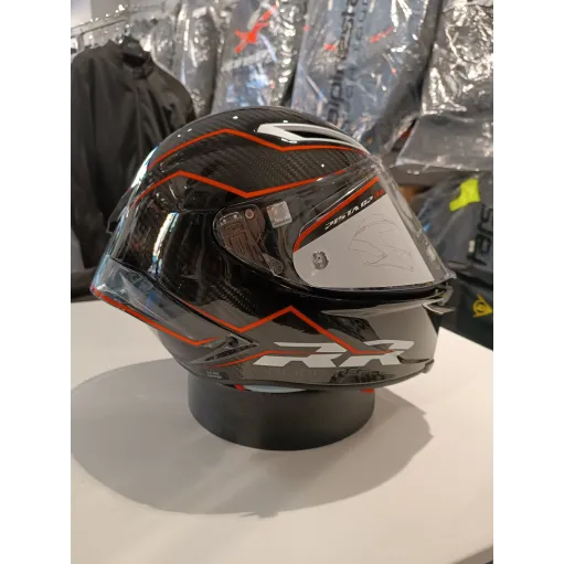Casco Agv Pista GP RR Performante Carbon Red Integrale Moto DOT E2206 TG L