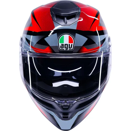 Casco Agv K5 Munor Black Red Integrale Moto Doppia Visiera Pinlock ECE 22.06