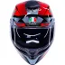 Casco Agv K5 Munor Black Red Integrale Moto Doppia Visiera Pinlock ECE 22.06