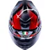 Casco Agv K5 Munor Black Red Integrale Moto Doppia Visiera Pinlock ECE 22.06