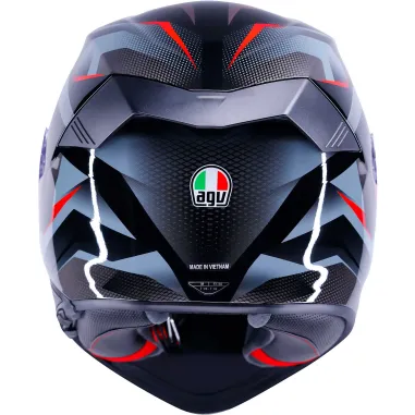 Casco Agv K5 Munor Black Red Integrale Moto Doppia Visiera Pinlock ECE 22.06