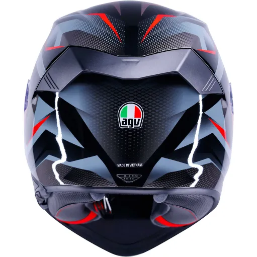 Casco Agv K5 Munor Black Red Integrale Moto Doppia Visiera Pinlock ECE 22.06