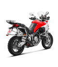 Akrapovic Ducati Multistrada 1200 Enduro Terminale Di Scarico Slip-On Line Titanio Moto Omologato
