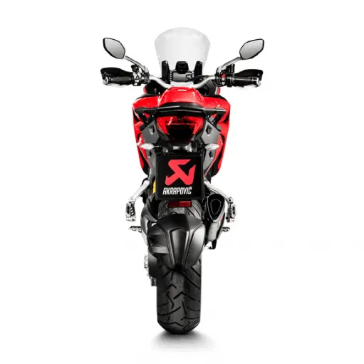 Akrapovic Ducati Multistrada 1260 / 1260 S Terminale Di Scarico Slip-On Line Titanio Moto Omologato