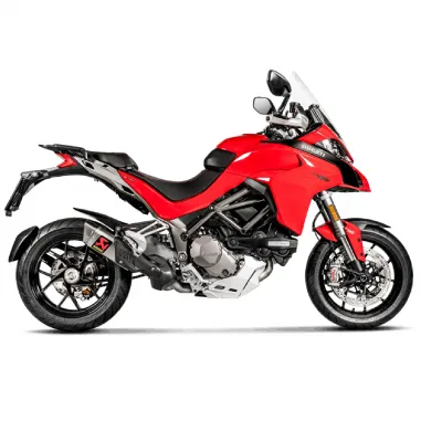 Ducati Multistrada 1260 / 1260 S Collettori Di Scarico Akrapovic Tubo Elimina Kat Catalizzatore Titanio Moto Per S-D12SO9-HAPT
