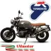 Terminali Di Scarico Con Raccordo Alto Termignoni Bmw R NineT Marmitta Conical Moto