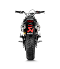 Akrapovic Ducati Scrambler 1100 2018 - 2020 Terminali Di Scarico Slip-On Line Titanio Moto Omologato