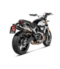 Akrapovic Ducati Scrambler 1100 2018 - 2020 Terminali Di Scarico Slip-On Line Titanio Moto Omologato