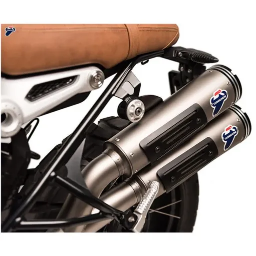 Terminali Di Scarico Con Raccordo Alto Termignoni Bmw R NineT Marmitta Conical Moto
