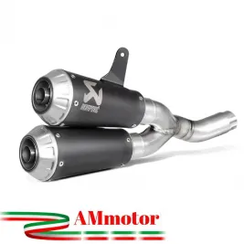 Akrapovic Ducati Scrambler Cafe Racer Terminali Di Scarico Slip-On Line Titanio Black Moto