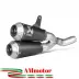 Akrapovic Ducati Scrambler Cafe Racer Terminali Di Scarico Slip-On Line Titanio Black Moto