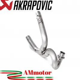 Ducati Scrambler 800 Collettore Di Scarico Akrapovic Tubo Elimina Kat Catalizzatore Titanio Moto