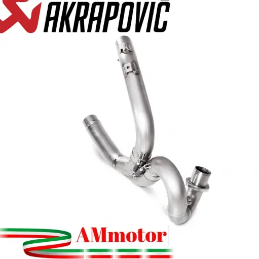 Ducati Scrambler 800 Collettore Di Scarico Akrapovic Tubo Elimina Kat Catalizzatore Titanio Moto