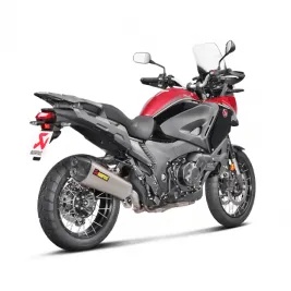 Akrapovic Honda Vfr 1200X Crosstourer 16 2020 Terminale Di Scarico Slip-On Line Titanio Moto Omologato 2