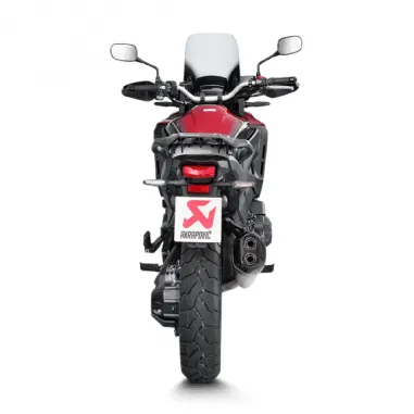 Akrapovic Honda Vfr 1200X Crosstourer 16 2020 Terminale Di Scarico Slip-On Line Titanio Moto Omologato