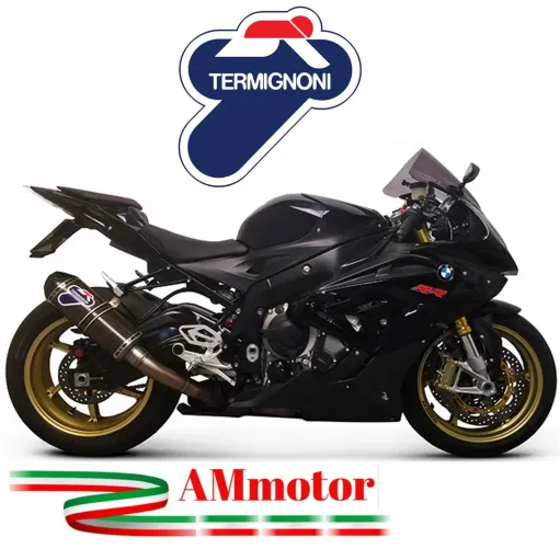 Terminale Di Scarico Termignoni Bmw S 1000 RR 14 - 2016 Marmitta Relevance Carbonio Moto