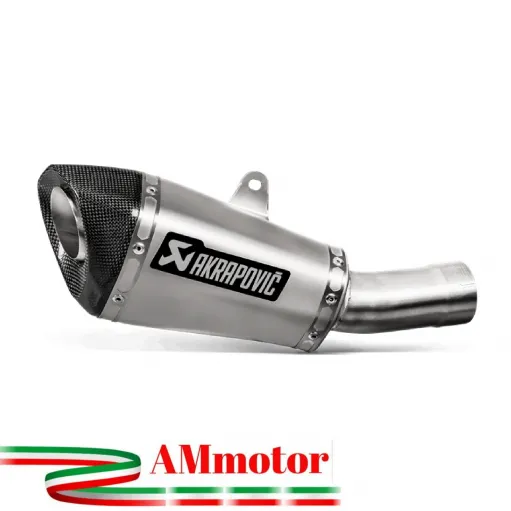 Akrapovic Honda Cb 1000 R 18 - 2023 Terminale Di Scarico Slip-On Line Titanio Moto