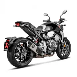 Akrapovic Honda Cb 1000 R 18 - 2024 Terminale Di Scarico Slip-On Line Titanio Moto Omologato 2