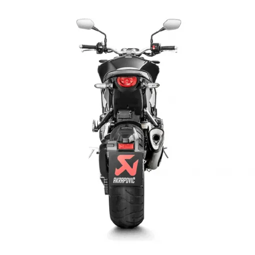 Akrapovic Honda Cb 1000 R 18 - 2024 Terminale Di Scarico Slip-On Line Titanio Moto Omologato