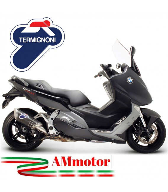 Terminale Di Scarico Termignoni Bmw C 600 Sport Marmitta Relevance Carbonio Moto Scooter
