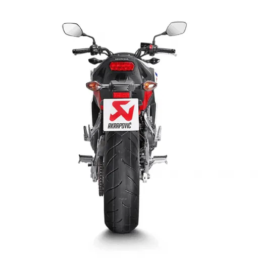 Akrapovic Honda Cb 650 F Impianto Di Scarico Completo Racing Line Terminale Titanio Moto Omologato