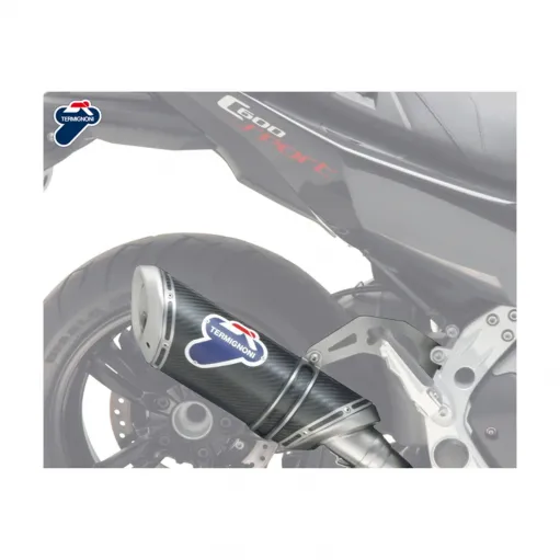 Terminale Di Scarico Termignoni Bmw C 600 Sport Marmitta Relevance Carbonio Moto Scooter