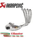 Akrapovic Honda Cb 650 F Impianto Di Scarico Completo Racing Line Terminale Titanio Moto Non Omologato