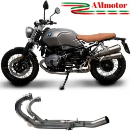Collettori Di Scarico Racing Termignoni Bmw R NineT Tubo Elimina Kat Moto