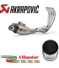 Akrapovic Honda Cbr 650 F Impianto Di Scarico Completo Racing Line Terminale Titanio Moto