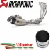 Akrapovic Honda Cbr 650 F Impianto Di Scarico Completo Racing Line Terminale Titanio Moto