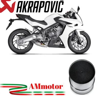 Akrapovic Honda Cbr 650 F Impianto Di Scarico Completo Racing Line Terminale Titanio Moto Omologato