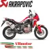 Akrapovic Honda Crf 1000L Africa Twin Terminale Di Scarico Slip-On Line Titanio Moto