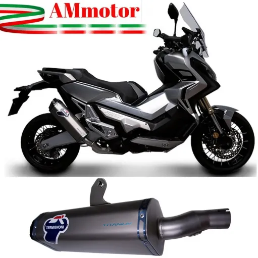 Terminale Di Scarico Termignoni Honda X-Adv Marmitta Scream Titanio Moto Scooter