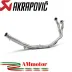 Honda Crf 1000L Africa Twin Collettori Di Scarico Akrapovic Tubo Elimina Kat Inox Catalizzatore Moto