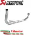 Honda Mxs 125 / Grom 13 - 2015 Collettore Di Scarico Akrapovic Tubo Elimina Kat Titanio Catalizzatore Moto