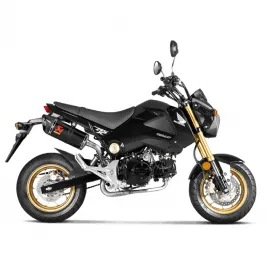 Honda Mxs 125 / Grom 13 - 2015 Collettore Di Scarico Akrapovic Tubo Elimina Kat Titanio Catalizzatore Moto 2