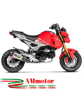 Akrapovic Honda Msx 125 / Grom Impianto Di Scarico Completo Racing Line Terminale Titanio Moto