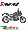 Akrapovic Honda Nc 700 / 750 S Terminale Di Scarico Slip-On Line Titanio Moto Omologato