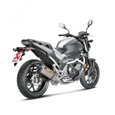 Akrapovic Honda Nc 700 / 750 S Terminale Di Scarico Slip-On Line Titanio Moto Omologato