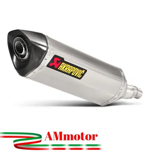 Akrapovic Honda Nc 700 / 750 S Terminale Di Scarico Slip-On Line Titanio Moto Omologato