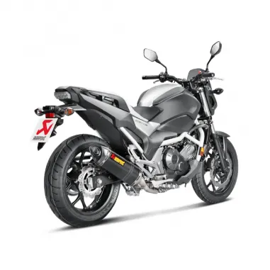 Akrapovic Honda Nc 700 / 750 S Terminale Di Scarico Slip-On Line Carbonio Moto Omologato
