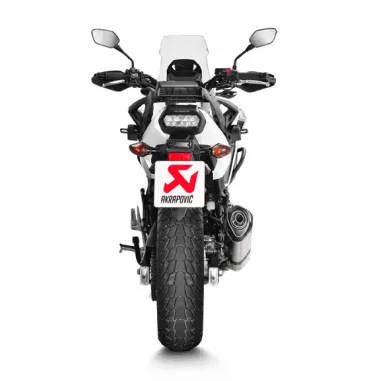 Akrapovic Honda Nc 700 / 750 X Terminale Di Scarico Slip-On Line Titanio Moto Omologato